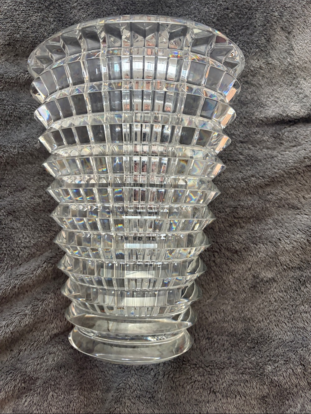 Baccarat Eye Vase.